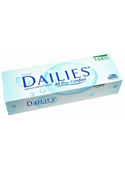 Focus Dailies ADC Toric 30-Pack van CIBA Vision bestelt u makkelijk en snel bij Fuva.nl