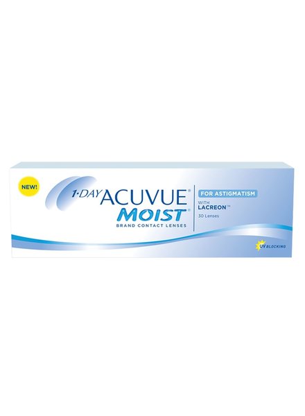 1-day Acuvue Moist for Astigmatism 30-Pack - Johnson & Johnson