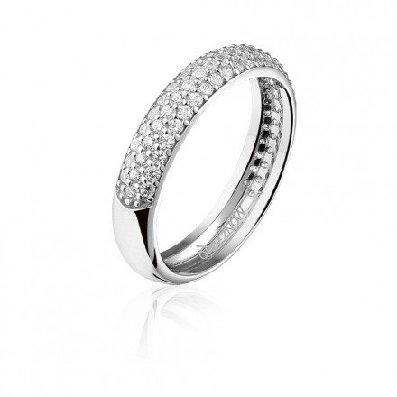 hoffelijkheid Weggegooid beginsel Zilveren ring met Swarovski bergkristallen | Ringen | Sieraden online  bestellen | Fuva.nl -