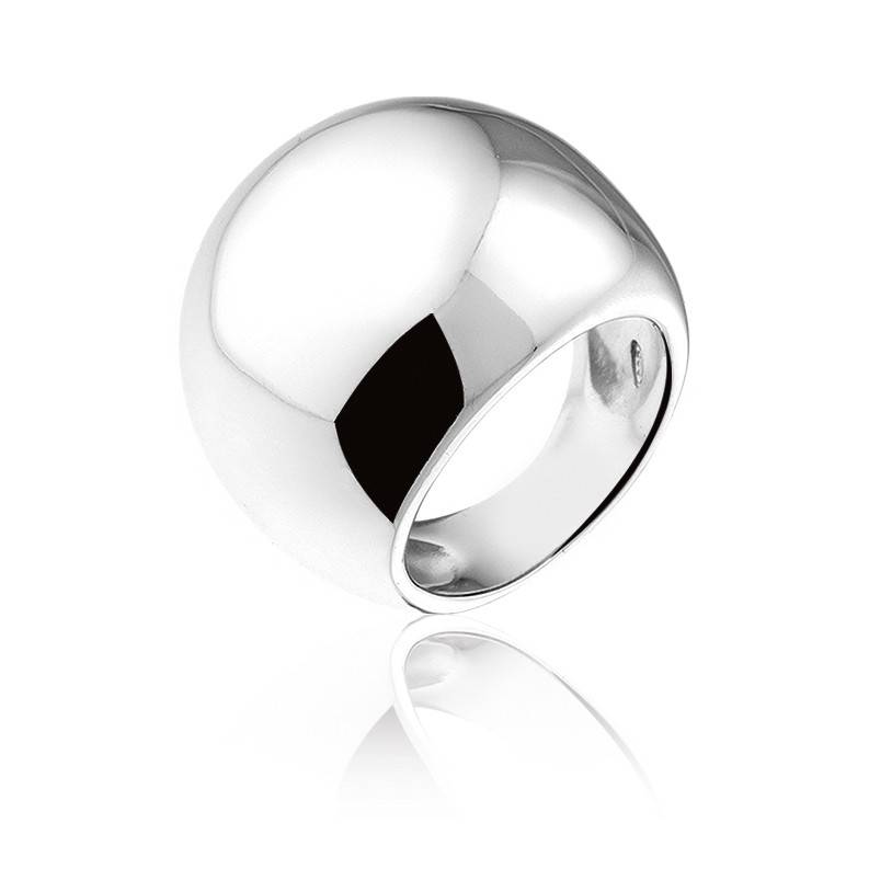 Op grote schaal Overtreffen bus Zilveren ring in bolvorm | Ringen | Sieraden online bestellen | Fuva.nl -