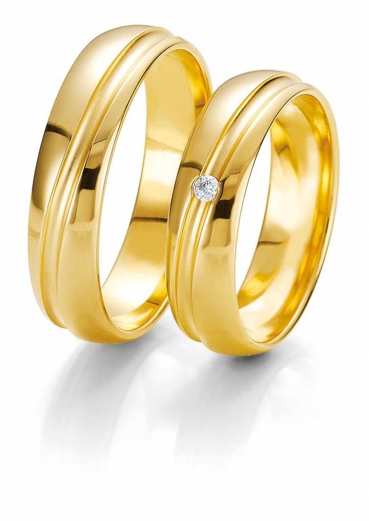 voorstel R tragedie Gouden trouwringen Rainbow | Trouw- Verlovingsring | Ringen | Sieraden  online bestellen | Fuva.nl -