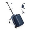 Micro Micro Ride On Luggage Eazy Weekender - trolleykoffer met ingebouwd kinderzitje - Donkerblauw