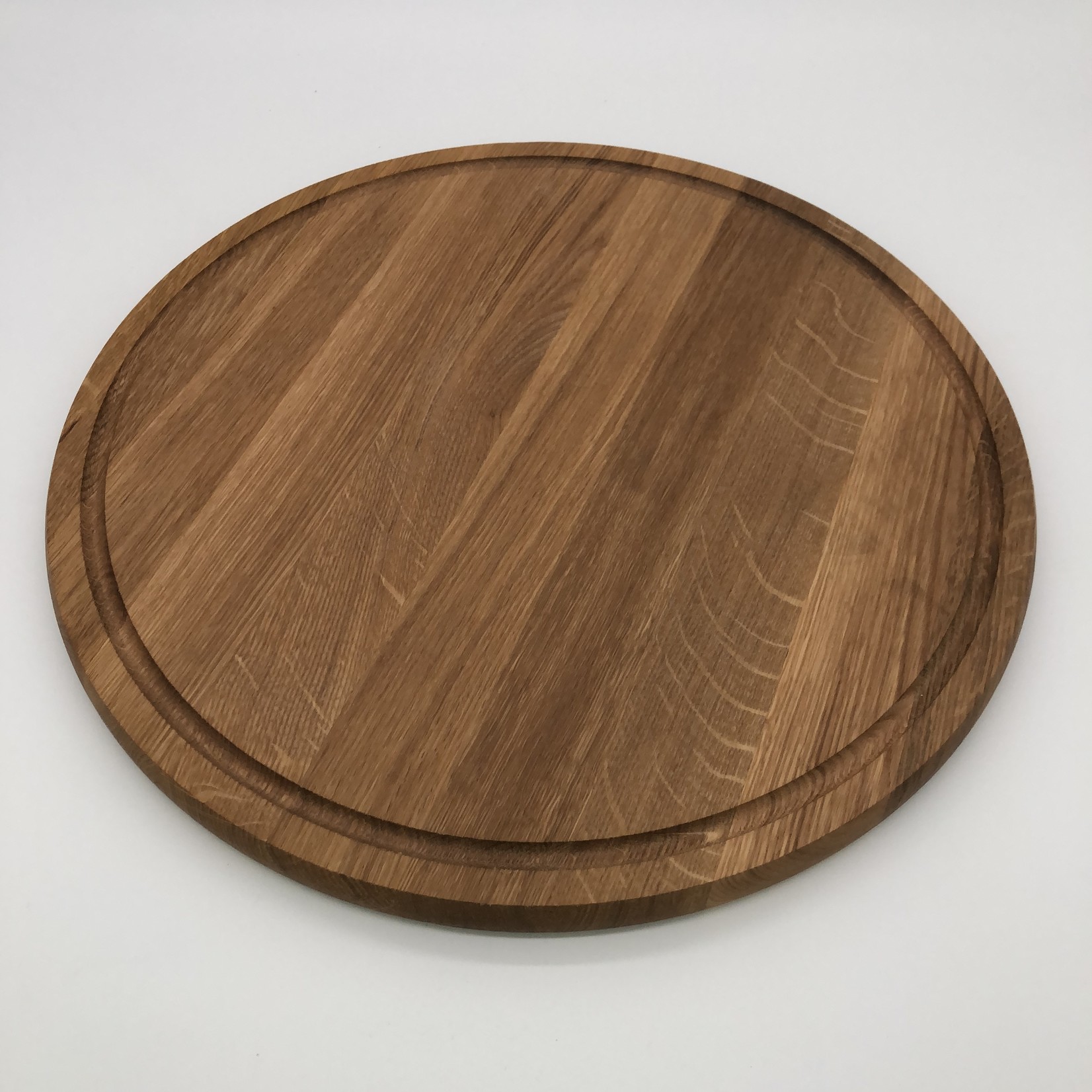 Serveerplank rond 39 cm - eiken