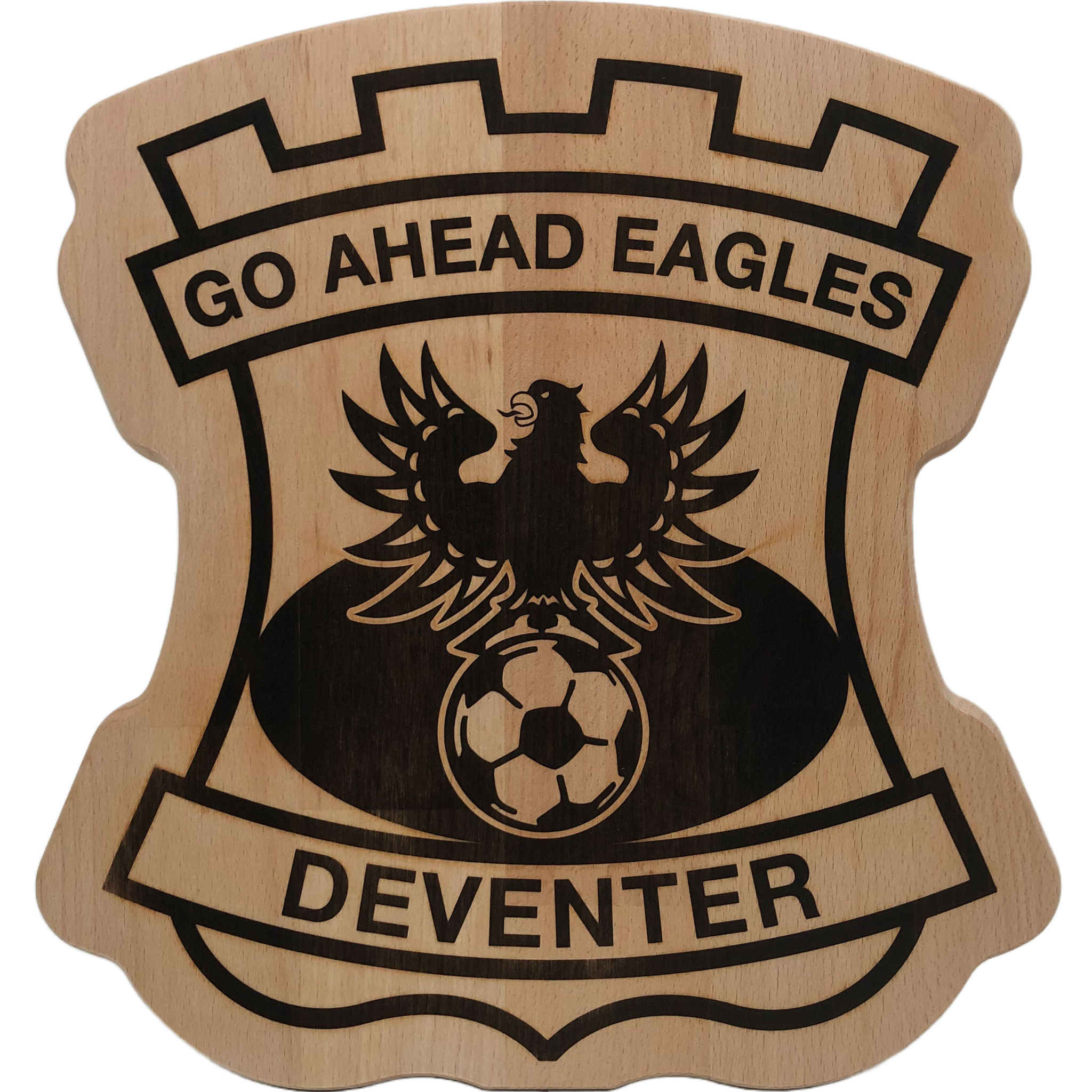 Borrelplank "Go Ahead Eagles" Basic Brookwood.nl