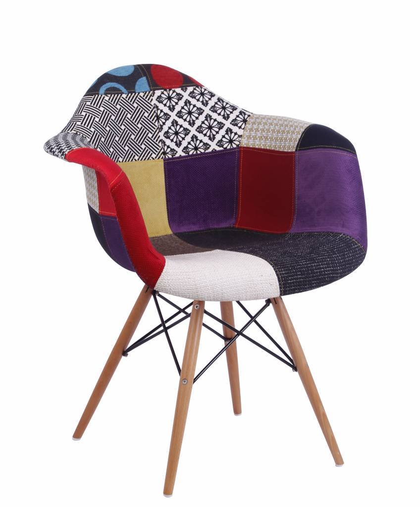 стул eames dsw patchwork