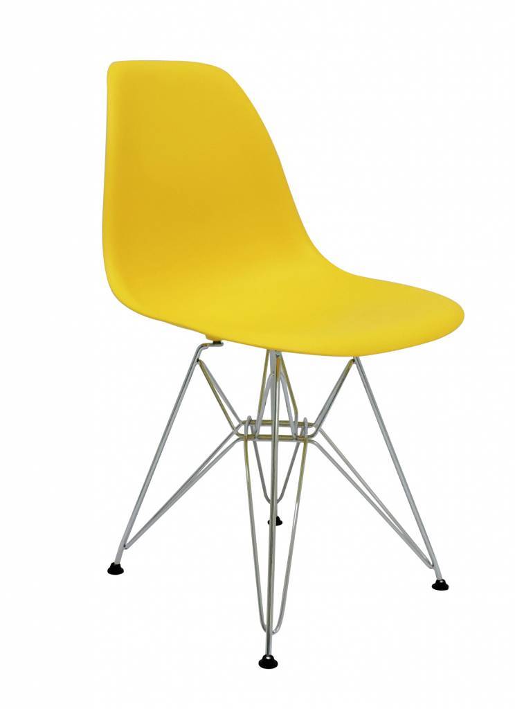 DSR Eames Design Dining Chair Yellow