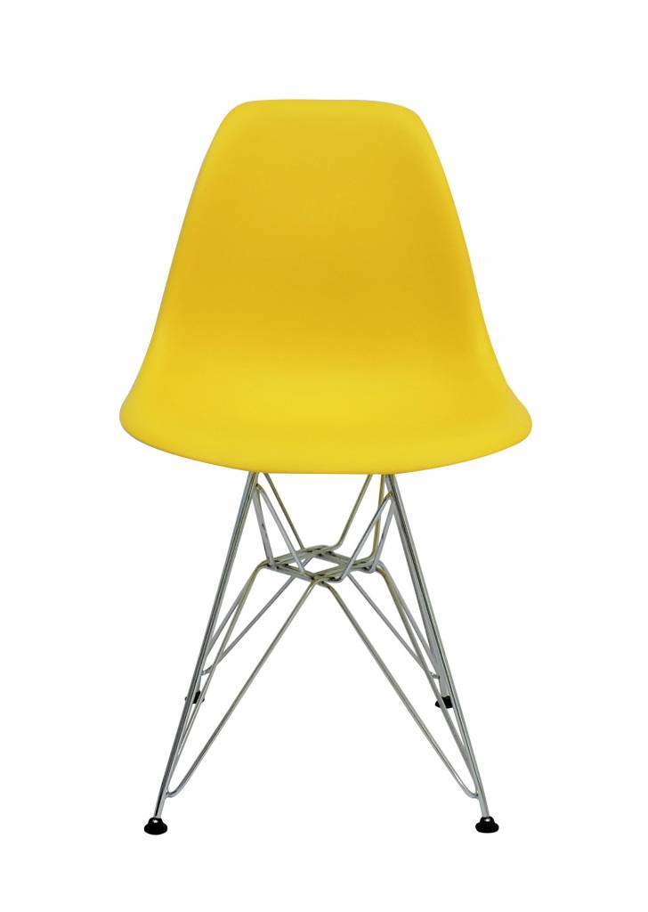 DSR Eames Design stoel Geel 3 kleuren