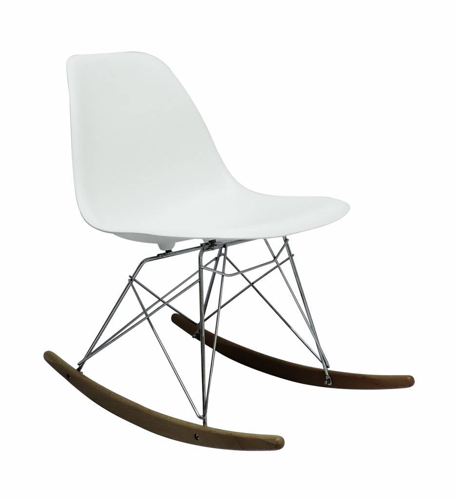 RSR Eames Design Rocking Chair White