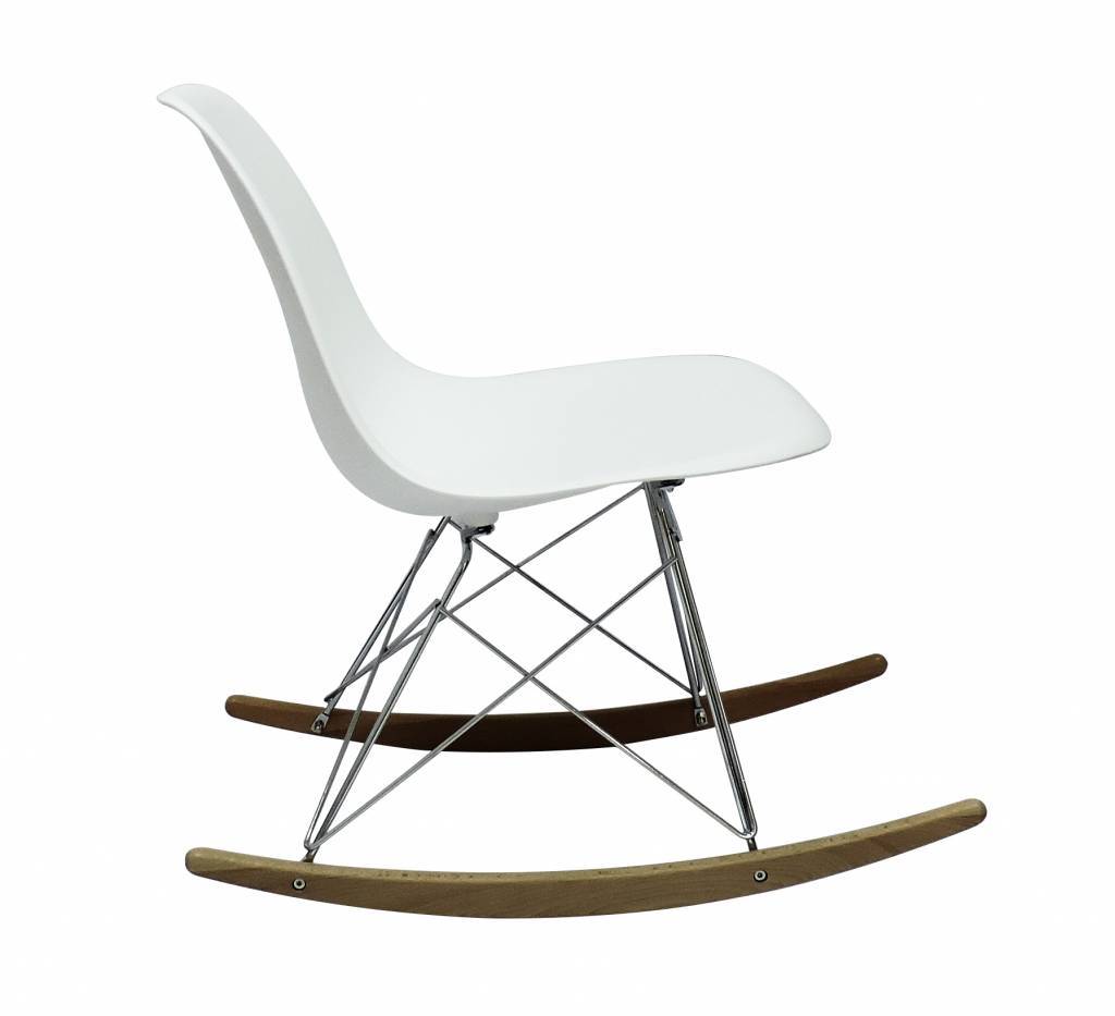 RSR Eames Design Rocking Chair White