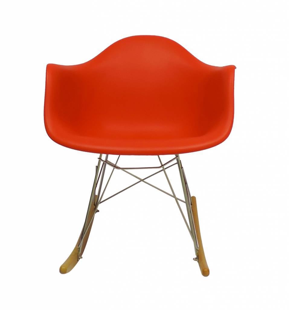 RAR Eames Design Rocking Chair Red