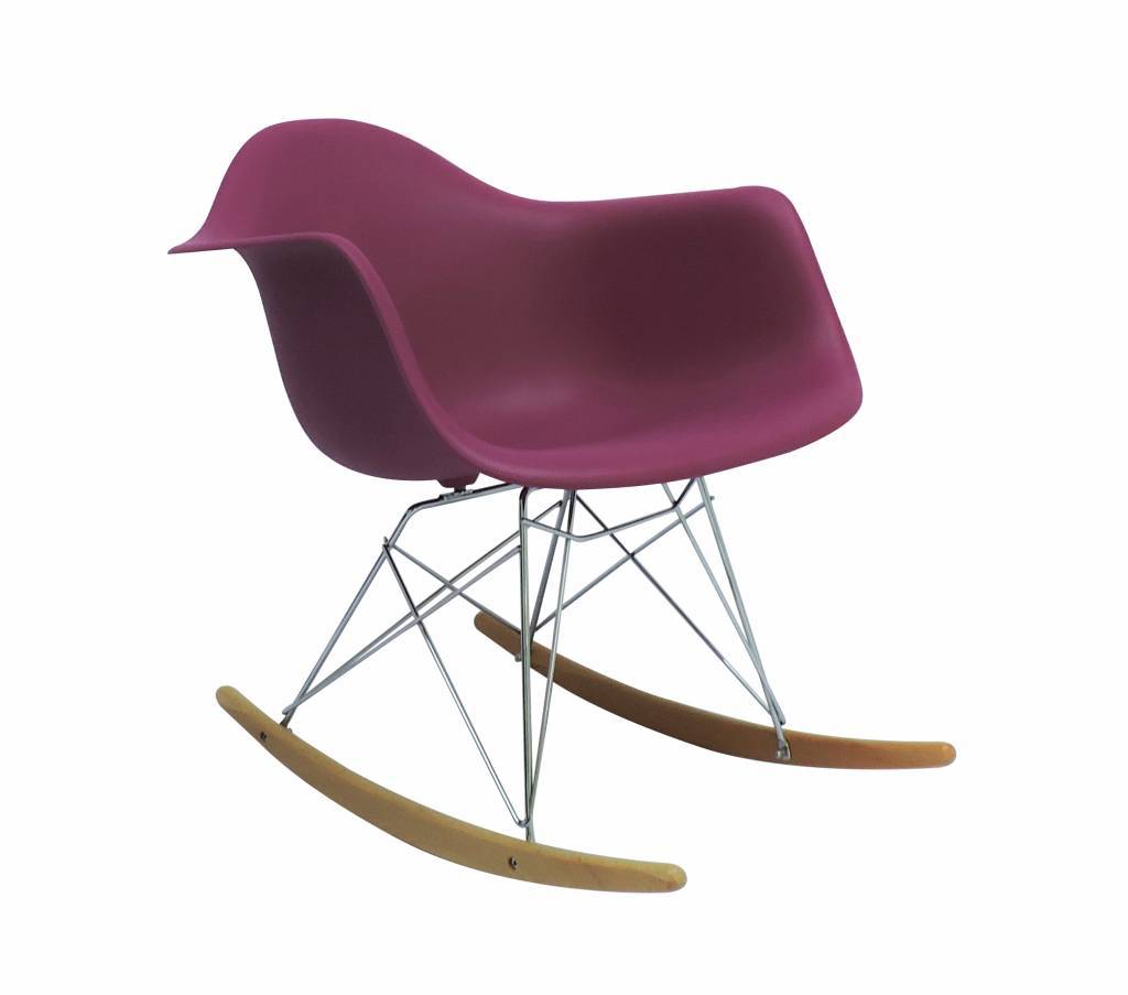 RAR Eames Design Rocking Chair Pink 4 colors