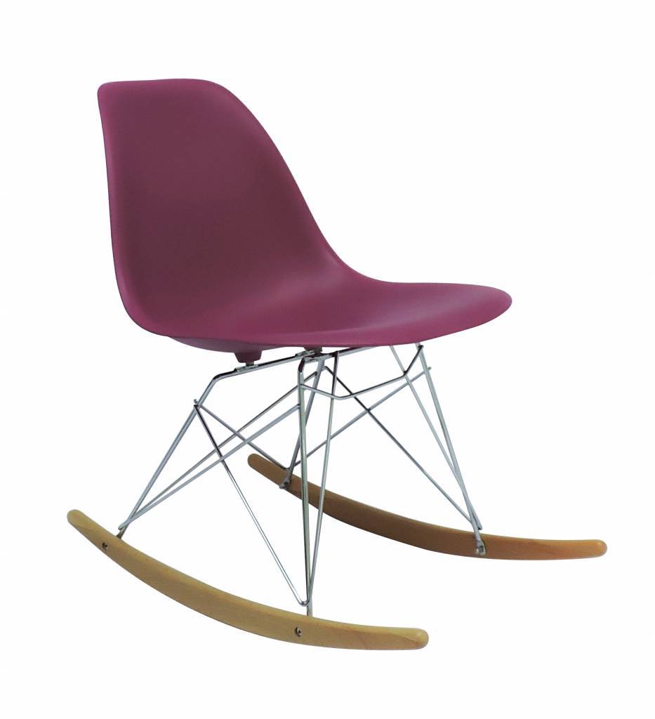 RSR Eames Design Rocking Chair Pink Eakus