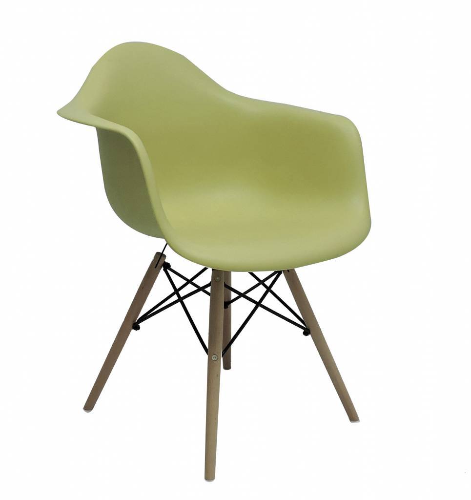 DAW Eames Design Chair Yellow