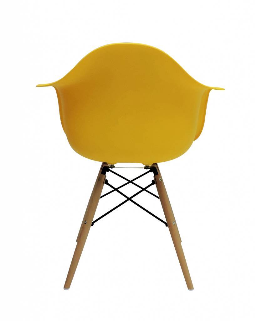 DAW Eames Design Chair Yellow