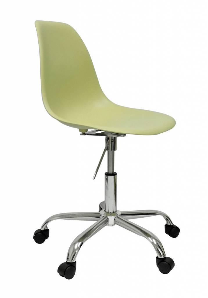 PSCC Eames Design Stoel Geel