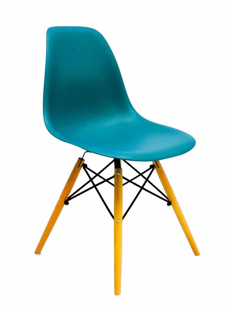 DSW Eames Design Dining Chair Blue