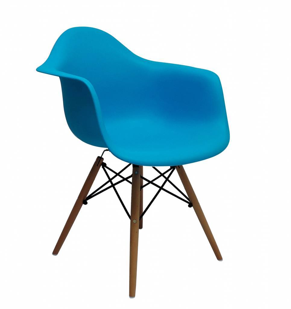 DAW Eames Design Chair Blue