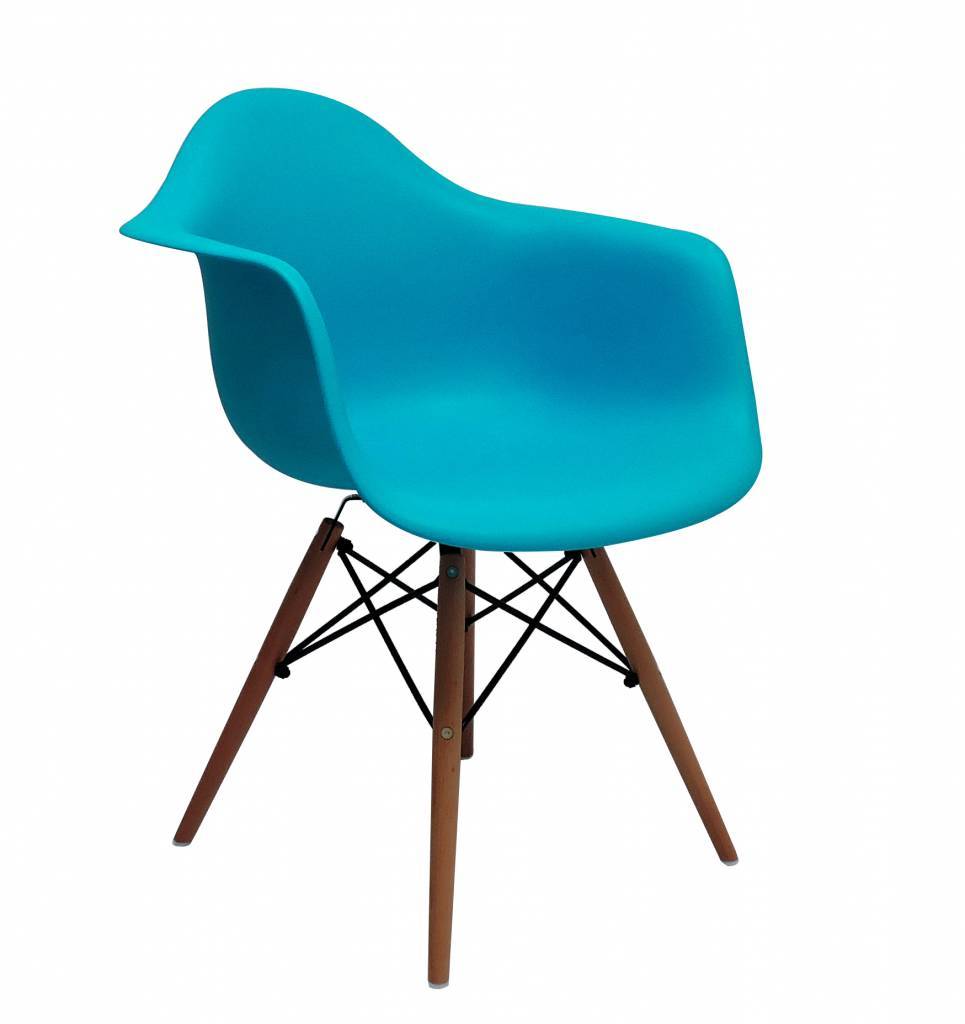 DAW Eames Design Chair Blue