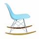 RSR Eames Design Rocking Chair Blue