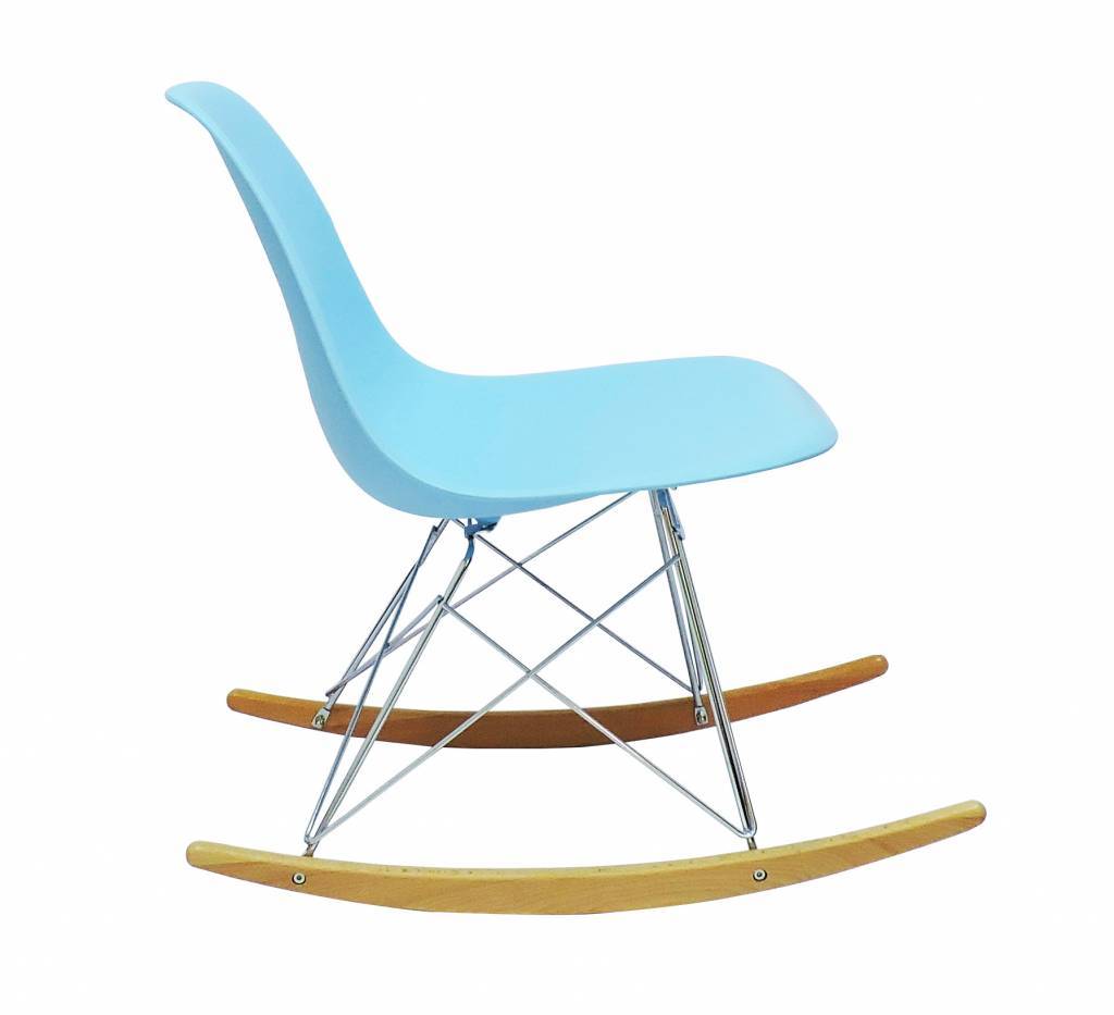 RSR Eames Design Rocking Chair Blue