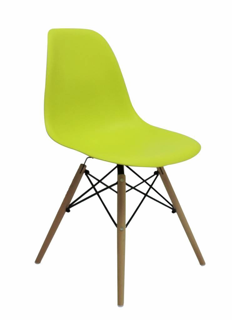 DSW Eames Design stoel Groen 5 kleuren - Design42