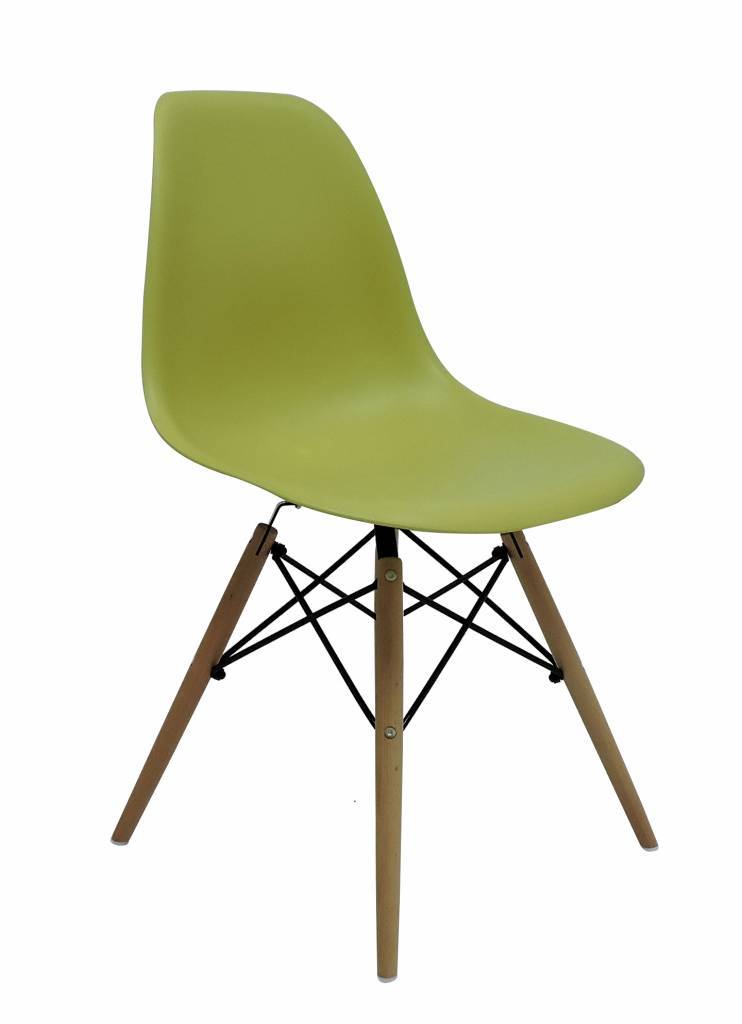 DSW Eames Design Dining Chair Green