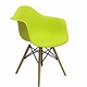 DAW Eames Design Chair Green