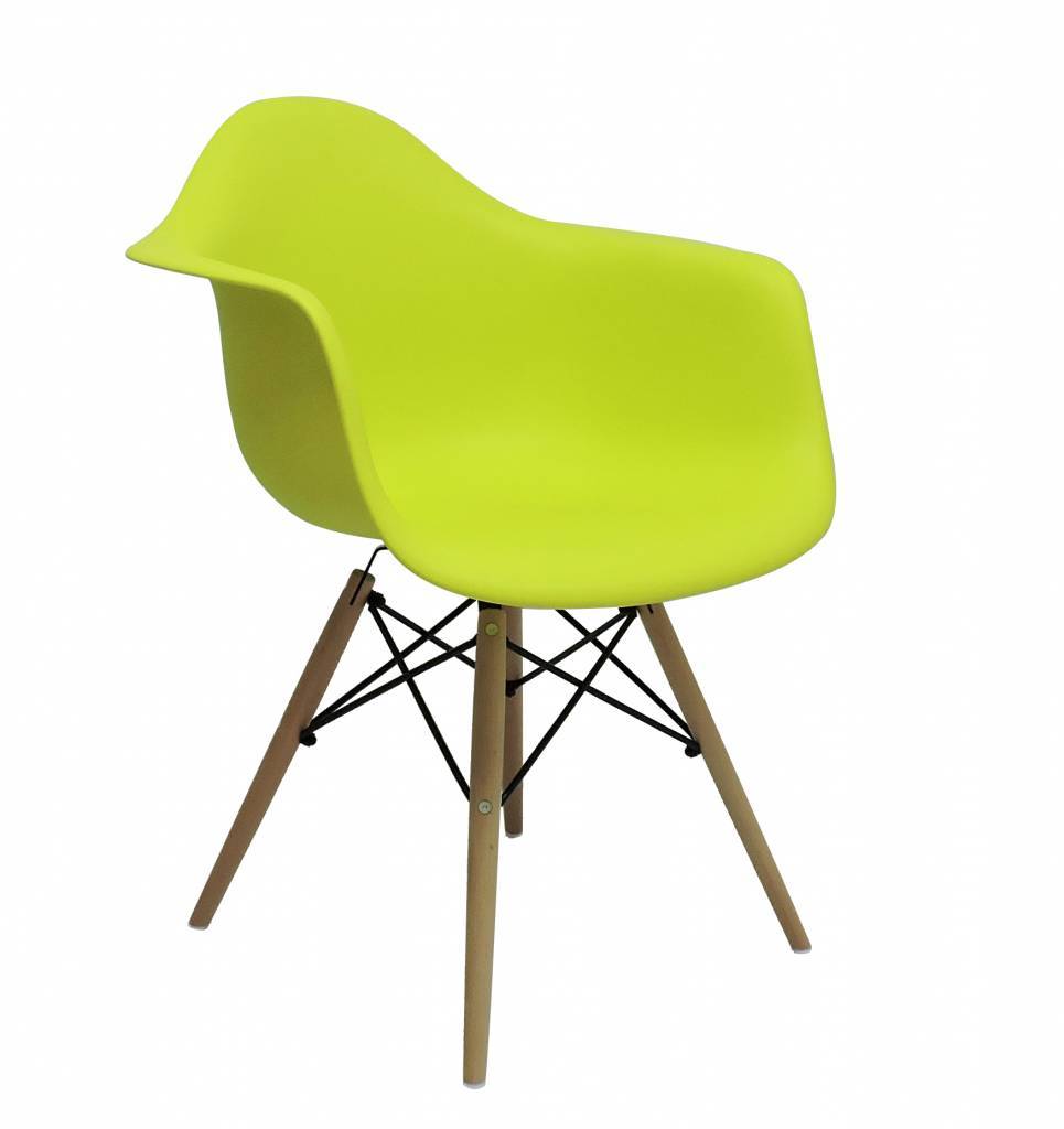 DAW Eames Design Chair Green