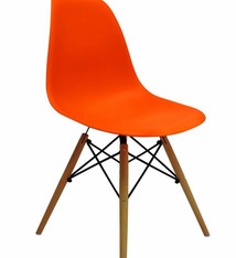 DSW Eames Design stoel Orange 3 colors