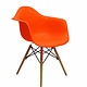 DAW Eames Design Chair Orange