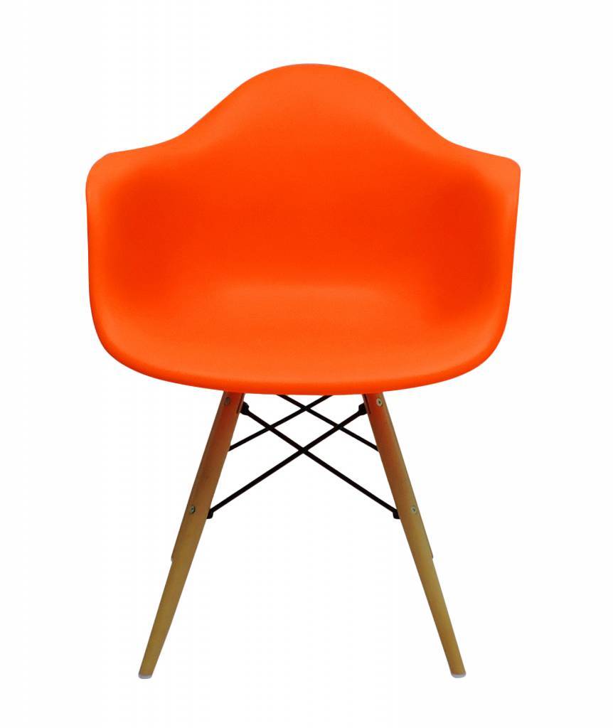 DAW Eames Design Chair Orange