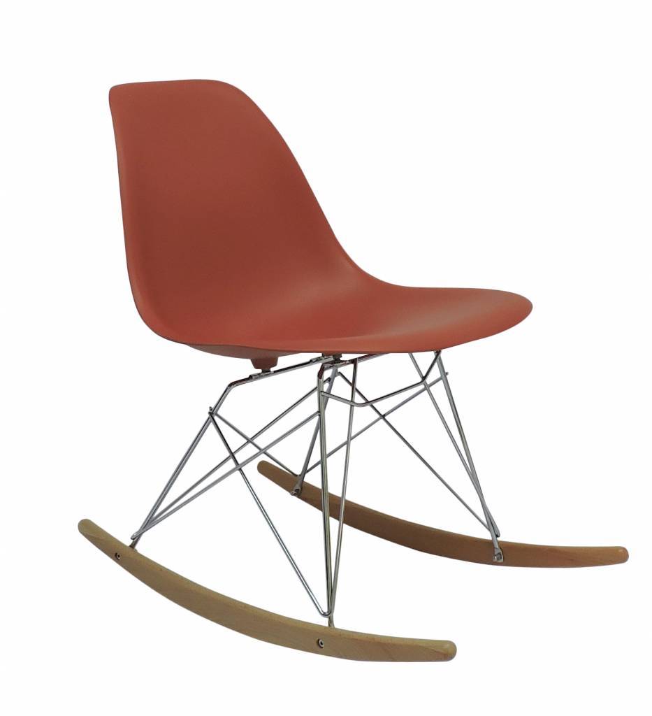 RSR Eames Design Rocking Chair Orange Eakus