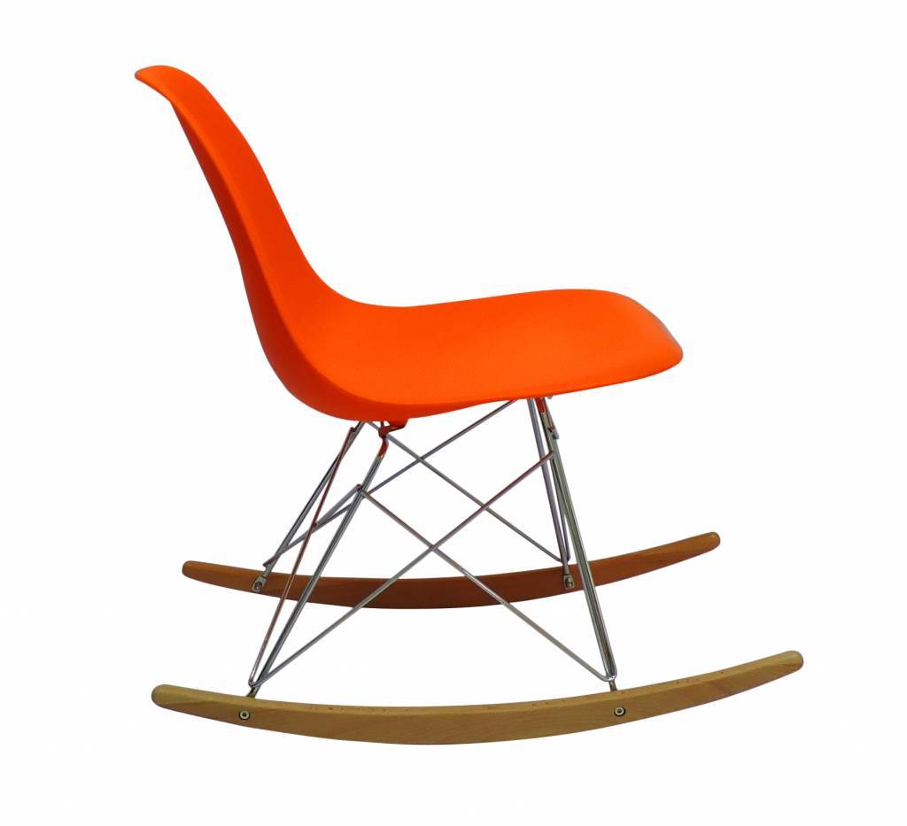 RSR Eames Design Rocking Chair Orange Eakus