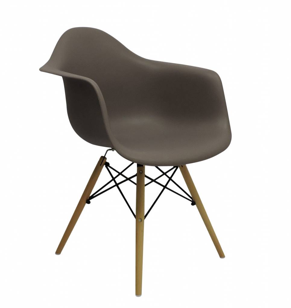DAW Eames Design Chair Brown