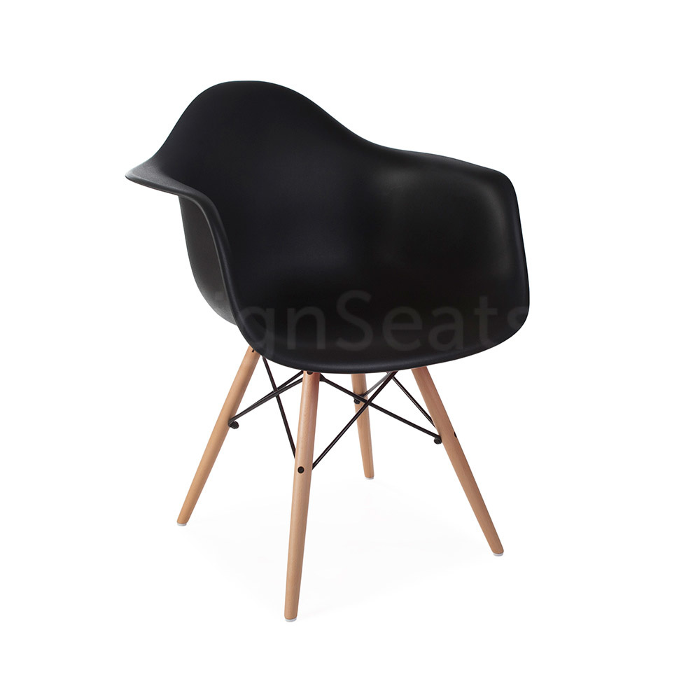 DAW Eames Design Chair Black