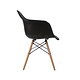 DAW Eames Design Stoel Zwart