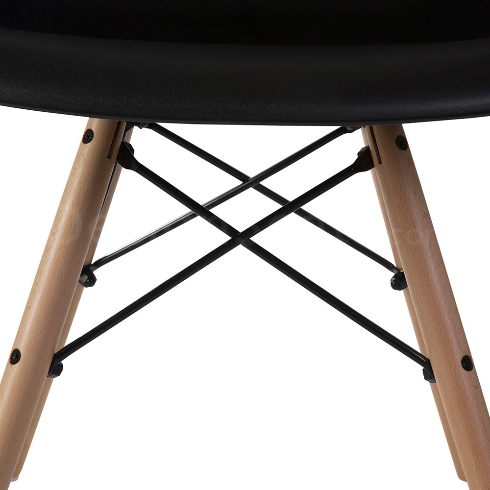 DAW Eames Design Chair Black