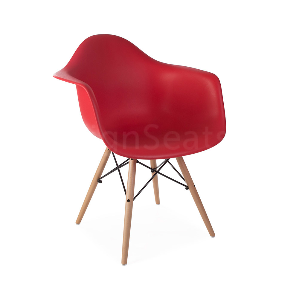 DAW Eames Design Chair Red
