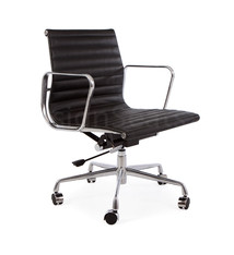 EA117 Eames Bureaustoel zwart/wit