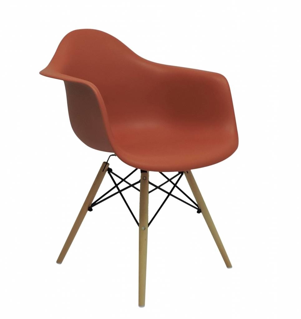 DAW Eames Design Chair Orange