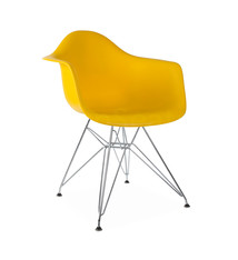 DAR Eames Design Stoel Geel 3 kleuren