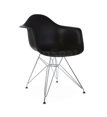 DAR Eames Design Stoel Zwart