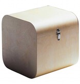 Schmidinger Möbelbau Opbergbox in hout met sluiting groot Fatty Container
