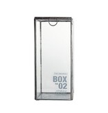 House Doctor Hoge glazen opbergbox met deksel met opschrift the original BX02