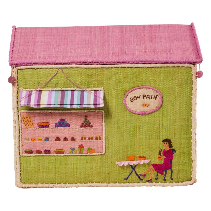 Rice Speelgoedmanden in de vorm van huisjes voor meisjes