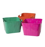 Rice Opbergmanden in metaal met print van apen