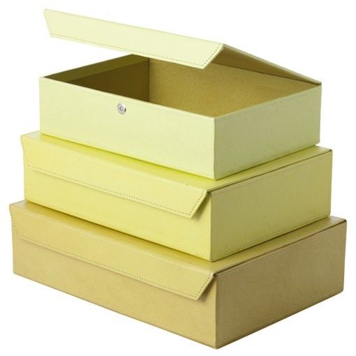 Bungalow Opbergboxen met magneetsluiting curry assortiment