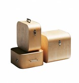 Schmidinger Möbelbau Opbergbox in hout met sluiting klein Fatty Container