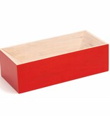 Y'a pas le feu au lac Opbergbox Les Briques rood