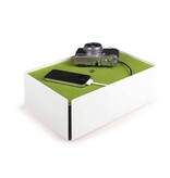 Konstantin Slawinski Opbergbox voor laders Charge Box met groene vilt